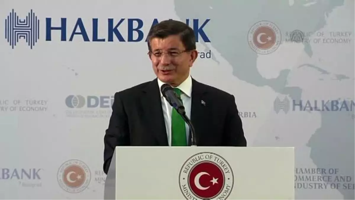 Davutoğlu: "İşadamlarımızdan Beklentimiz, Türkiye ile Sırbistan Arasındaki Dostluğu Balkan...