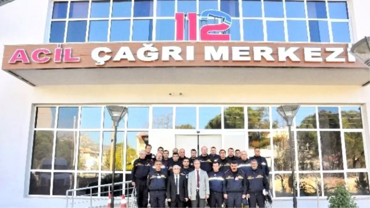 İtfaiye\'den 112 Acil Çağrı Merkezine Ziyaret