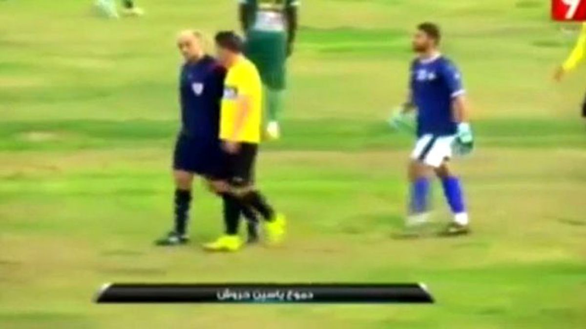 Hakem Sahada Gözyaşlarını Tutamadı