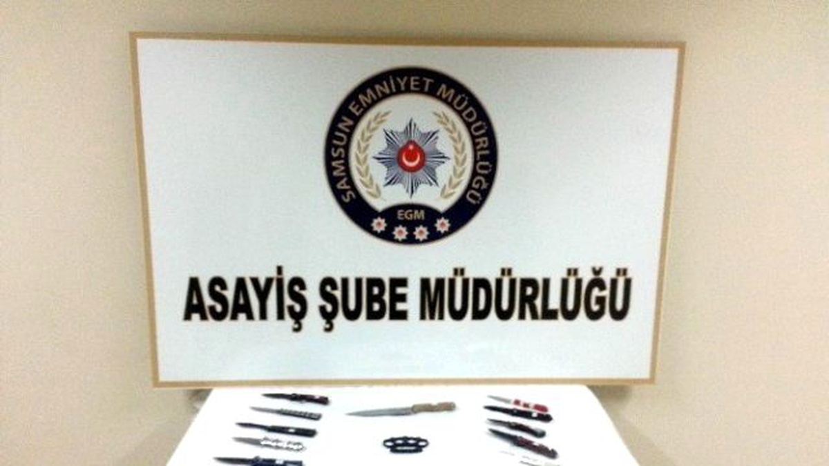 Samsun\'un 1 Haftalık Asayiş Raporu