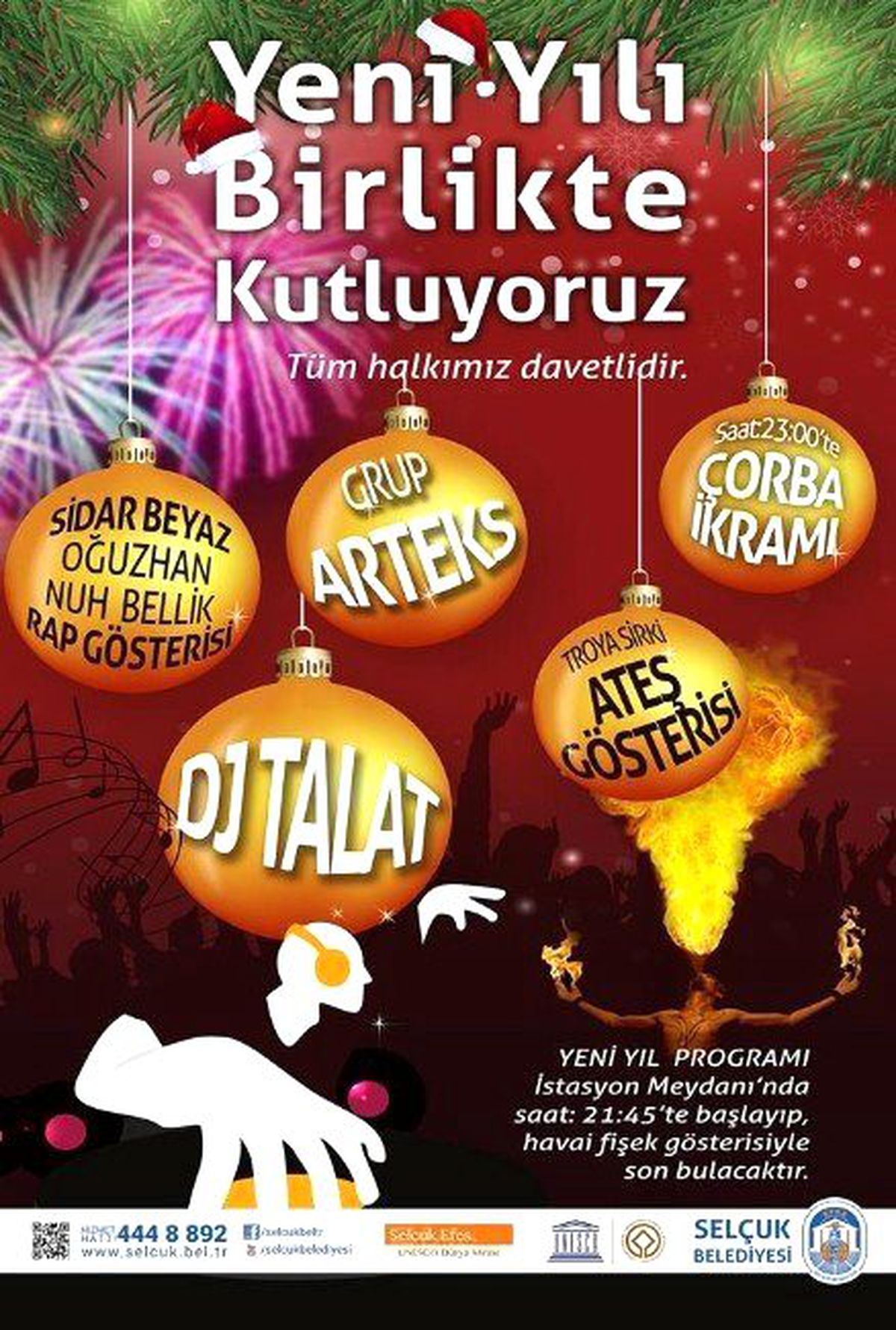 Selçuklular Yeni Yıla Birlikte Girecek