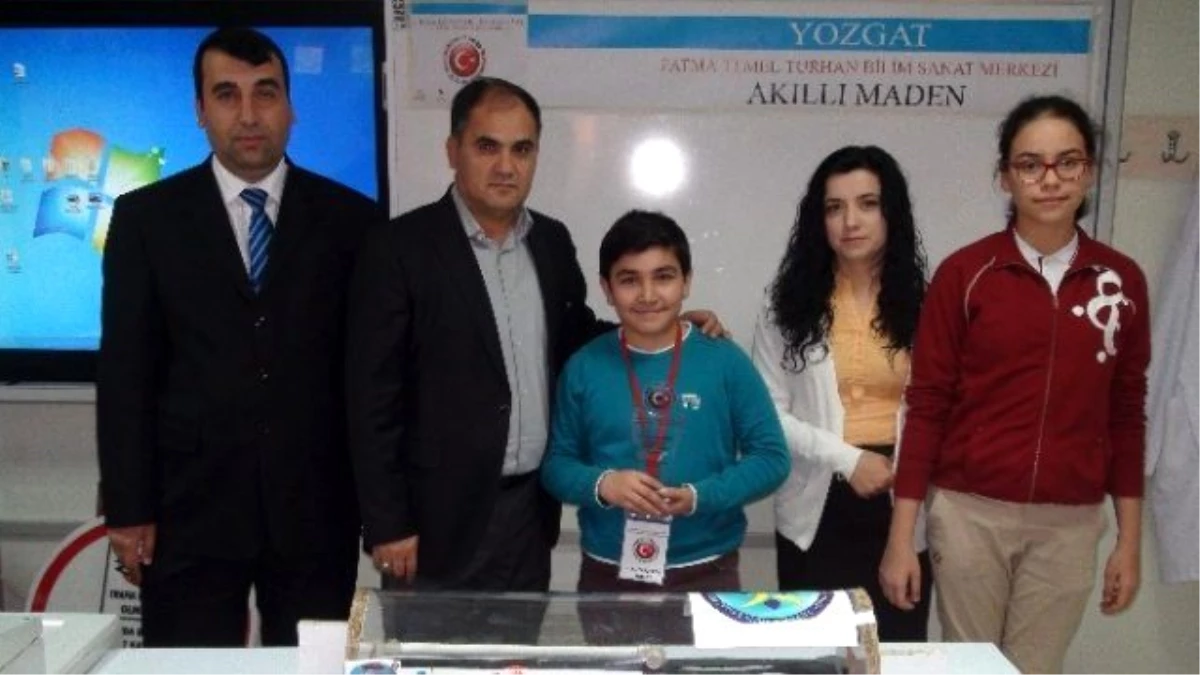 Yozgat\'ta Ortaokul Öğrencisi Tarafından Madenciler İçin Hazırlanan Yaşam Odası Projesi Ödül Aldı