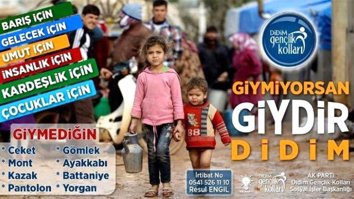AK Parti\'li Gençlerden "Giymiyorsan Giydir Didim" Kampanyası