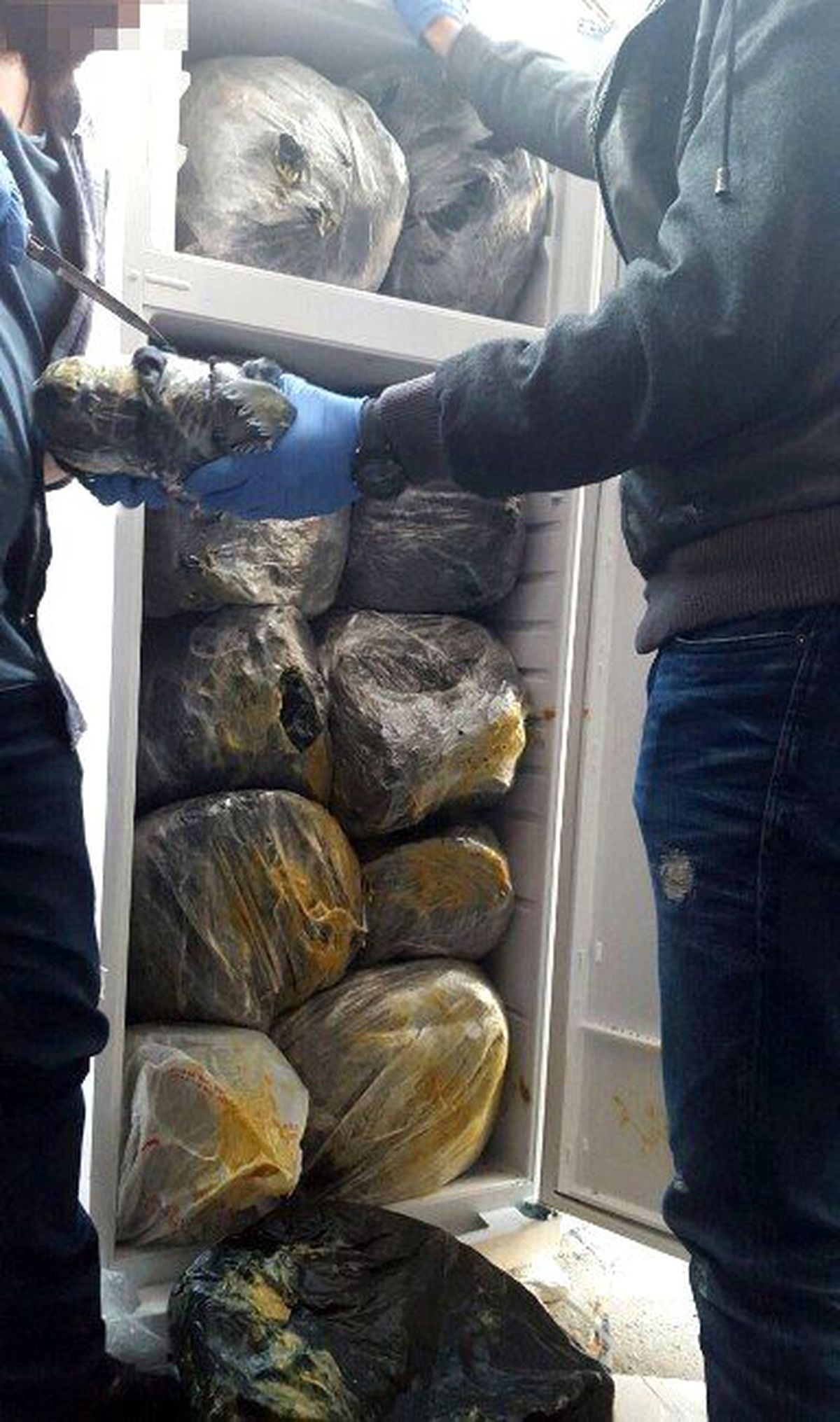 Beyaz Eşya İçinde Uyuşturucu