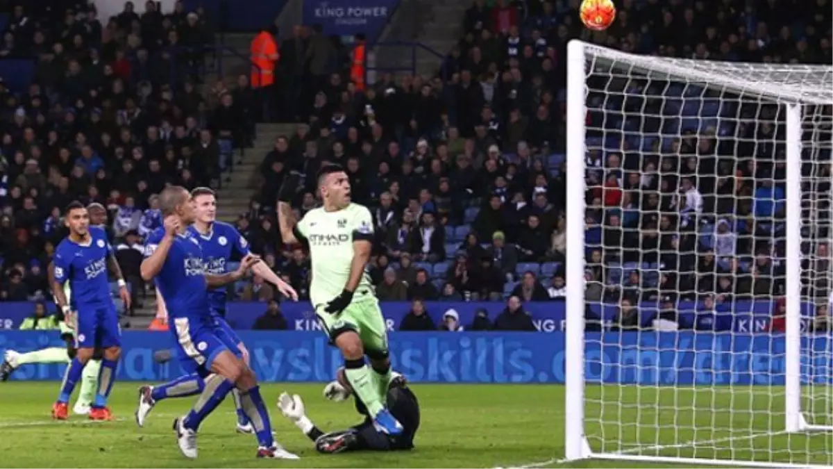 Leicester City, Evinde Manchester City\'le Berabere Kaldı