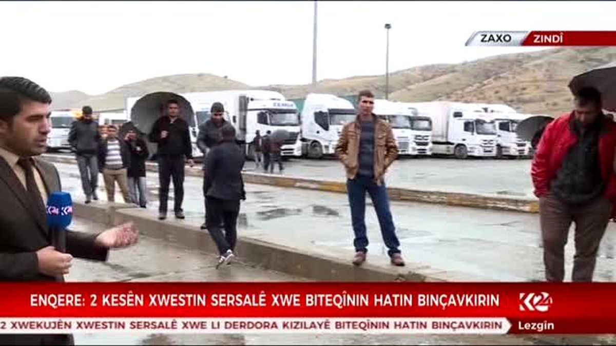 Barzani Derneği'nden Türkiye'ye Dönemeyen Türk Şoförlere Yemek