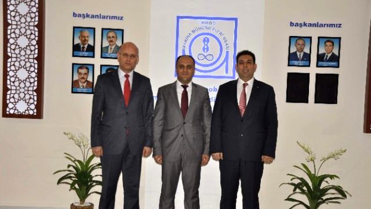 Başkan Özaltun\'dan Makina Mühendisleri Odası\'na Ziyaret