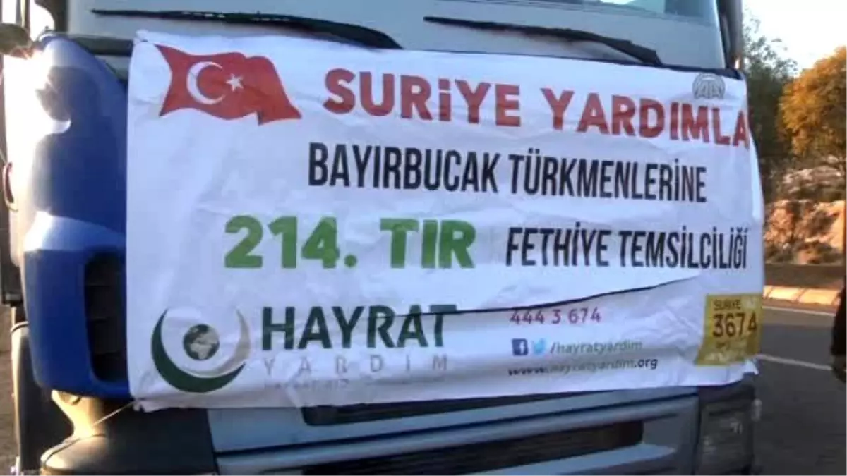 Bayırbucak Türkmenlerine Yardımlar