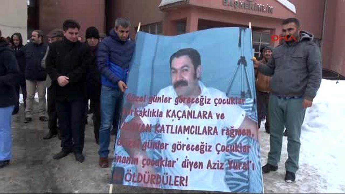 Hakkari Cizre\'de Sağlık Çalışanının Öldürülmesine Hakkari\'den Tepki
