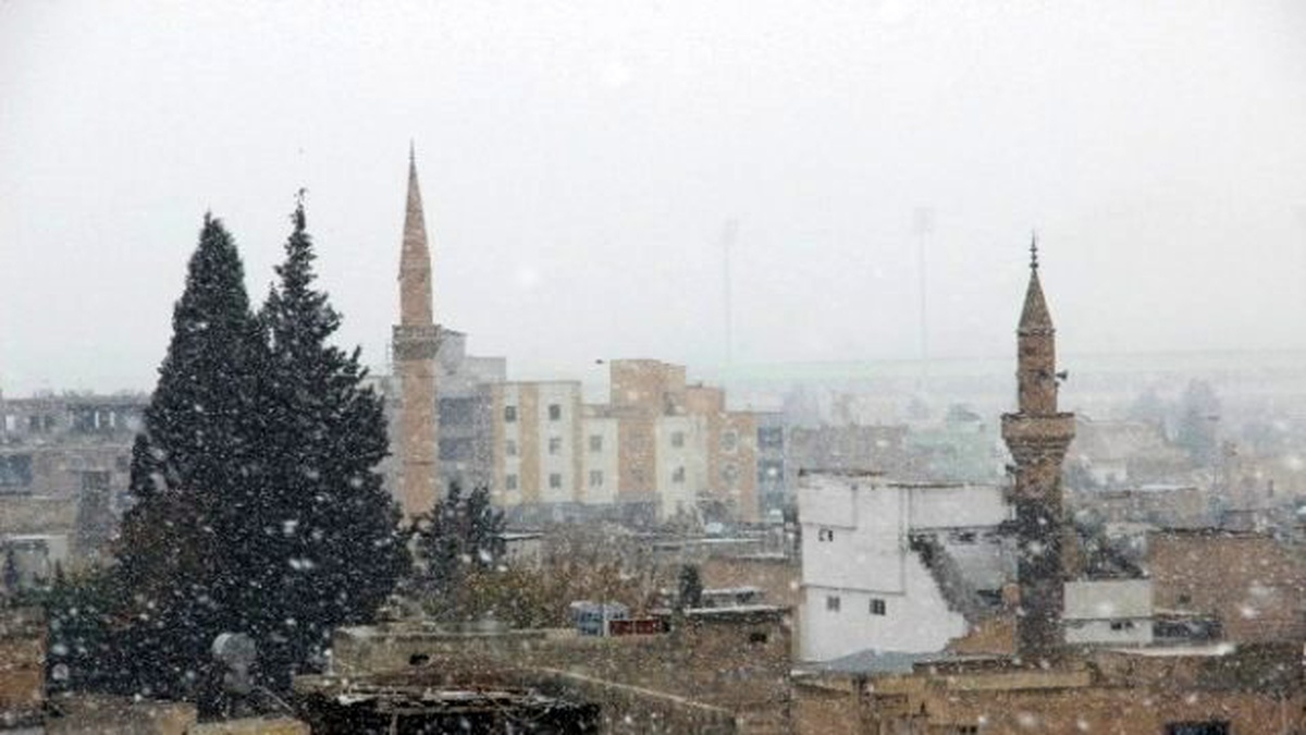 Şanlıurfa Yeni Yıla Karla Girmeye Hazırlanıyor