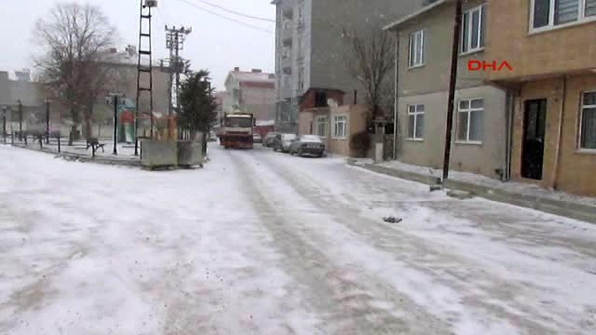 Tekirdağ?da Kar Tatili 1-