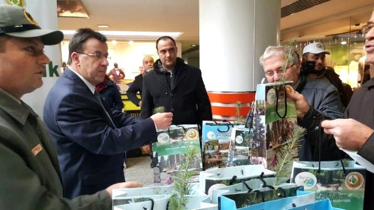 Yeni Yıla Ağaç Keserek Değil Fidan Dikerek Girecekler
