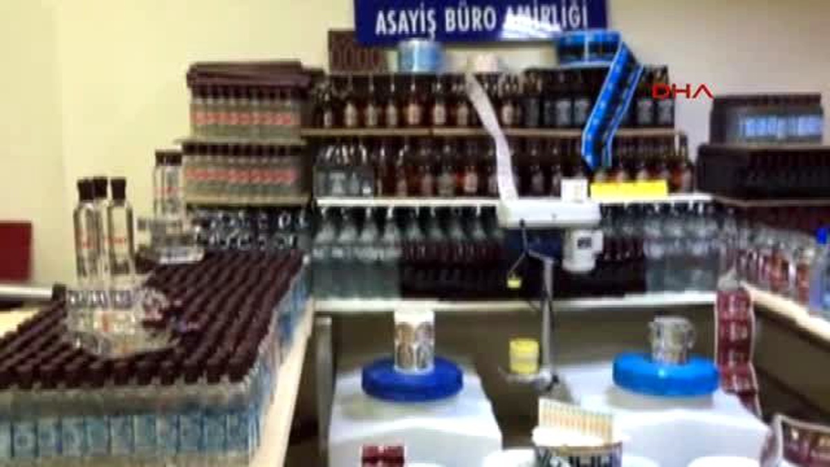 Yılbaşı Öncesi Sahte İçki Operasyonu