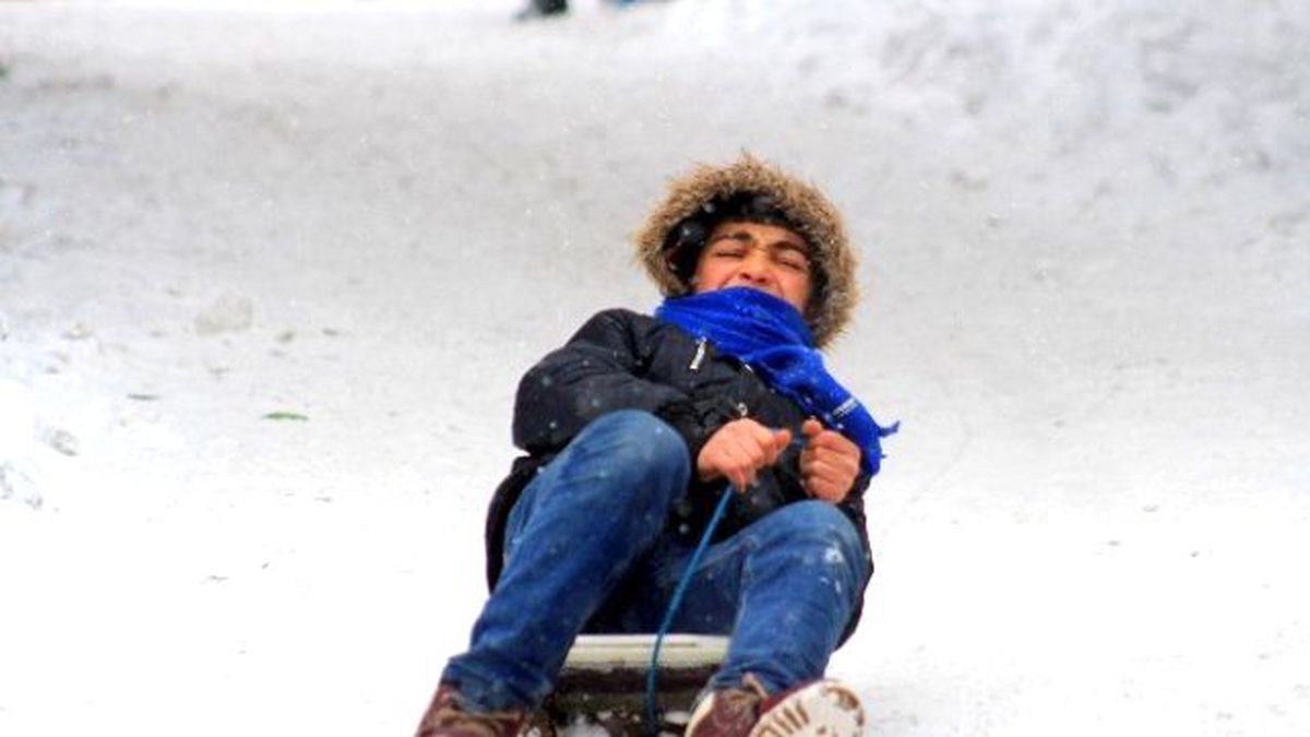 Erzurum\'da Kar Yağışı ve Tipi