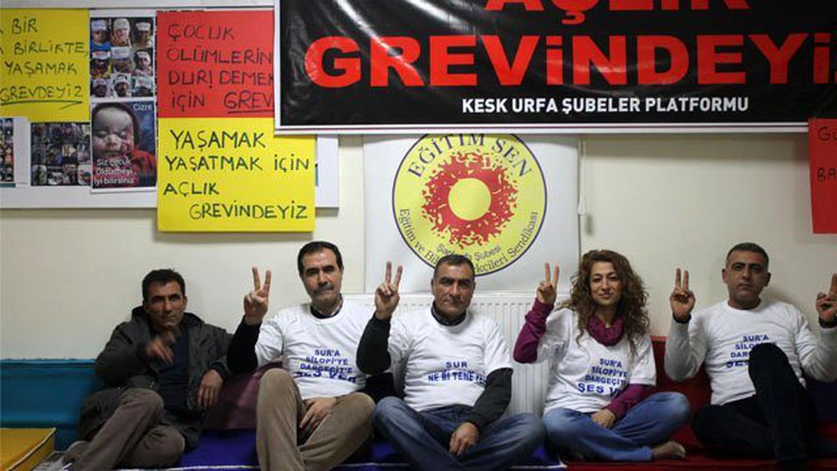 Eşbaşkanlar Açlık Grevine Başladı