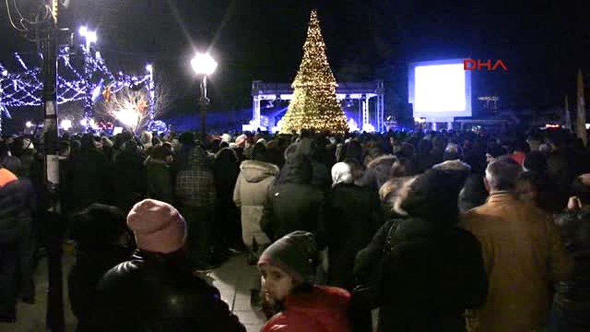 Makedonya 2016 Yılına Coşkuyla Girdi