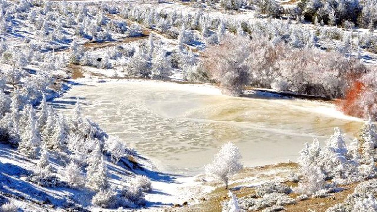Manisa Spil Dağı Beyaza Büründü
