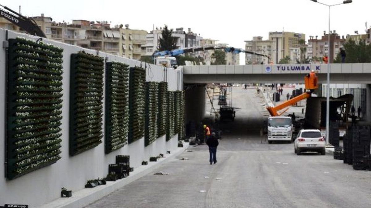 Tulumba Bat-çık\'ta Peyzaj Çalışmaları Başladı
