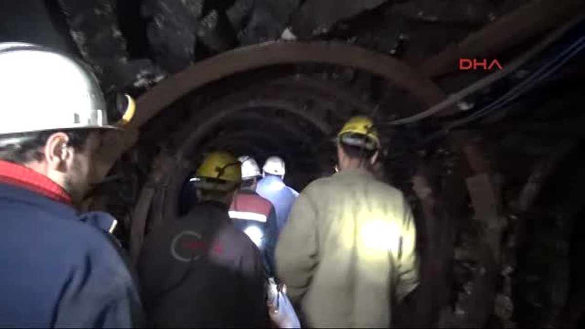 Zonguldak- Maden Ocağında Yılbaşı Kutlaması