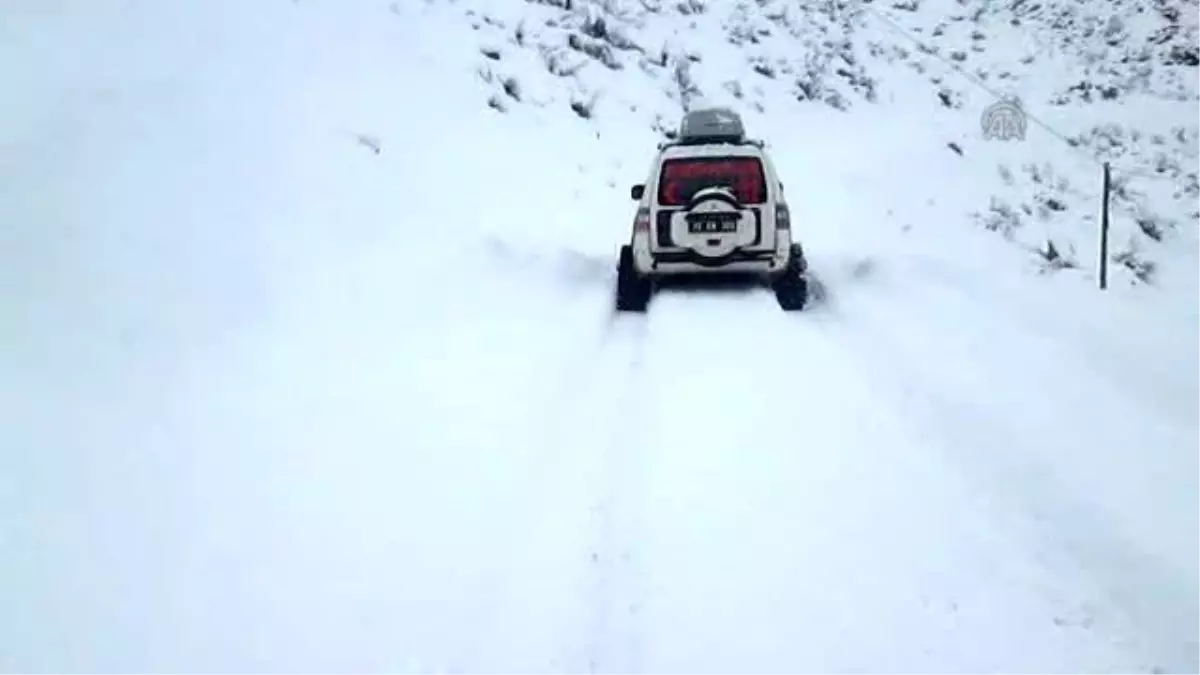 70 Yaşındaki Hasta Paletli Ambulansla Hastaneye Ulaştırıldı