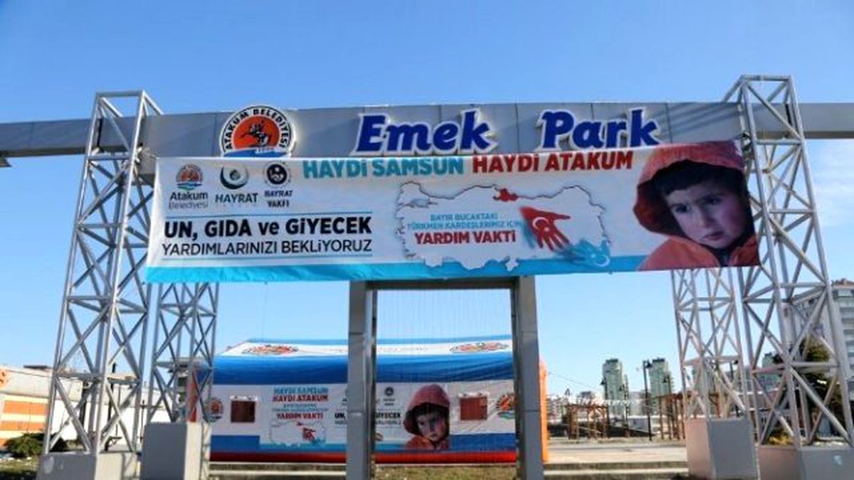 Atakum\'dan Türkmenlere Yardım Kampanyası