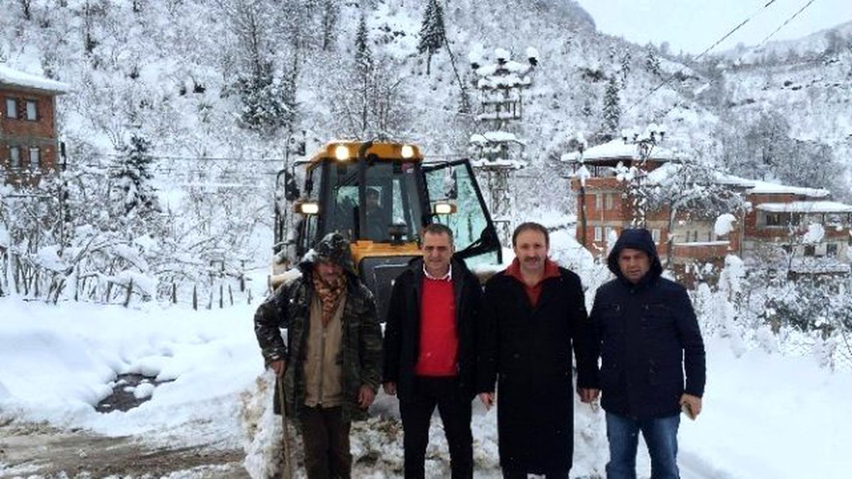 Başkan Sağıroğlu\'nun Kar Mesaisi