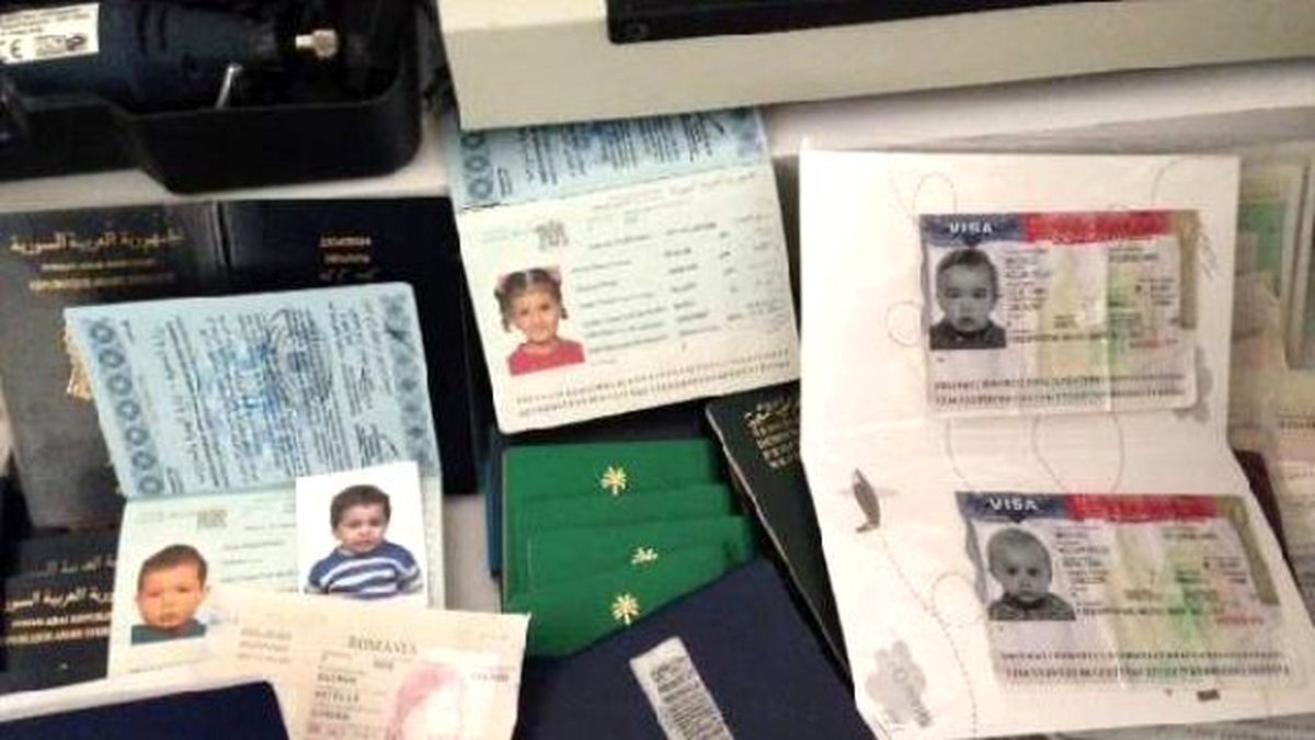 15 Bin Dolara Photosop\'la Sahte Pasaport Hazırlayan Suriyeliye Baskın