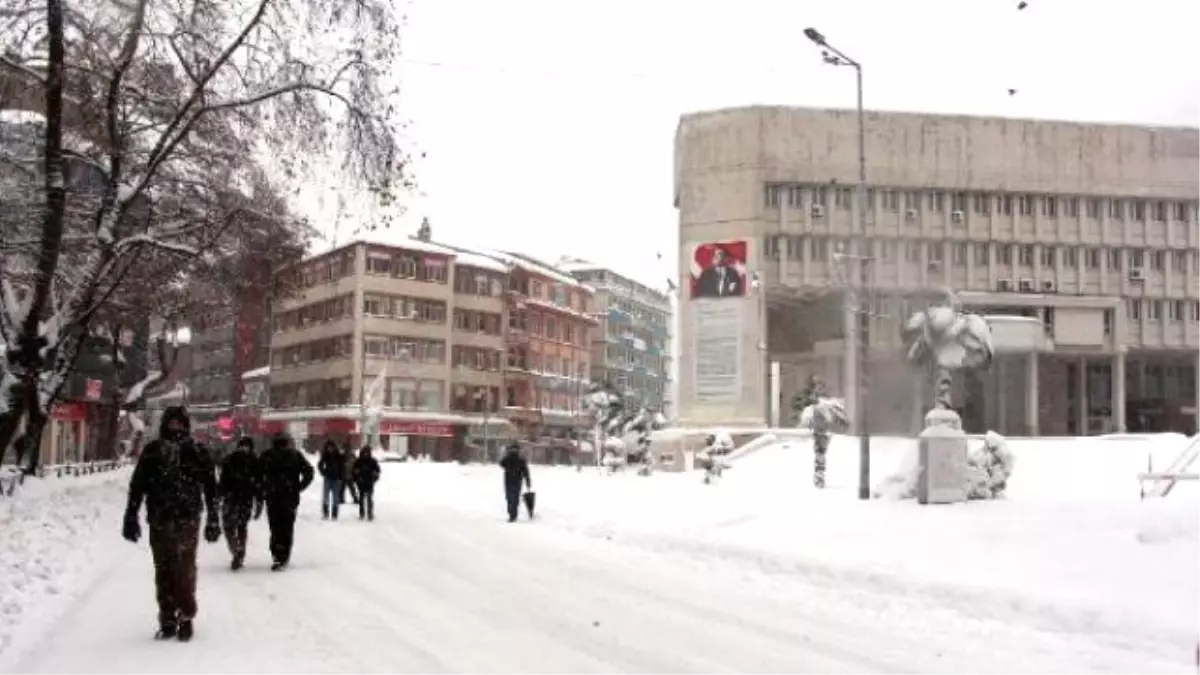 Zonguldak\'ta Kar Hayatı Olumsuz Etkiledi