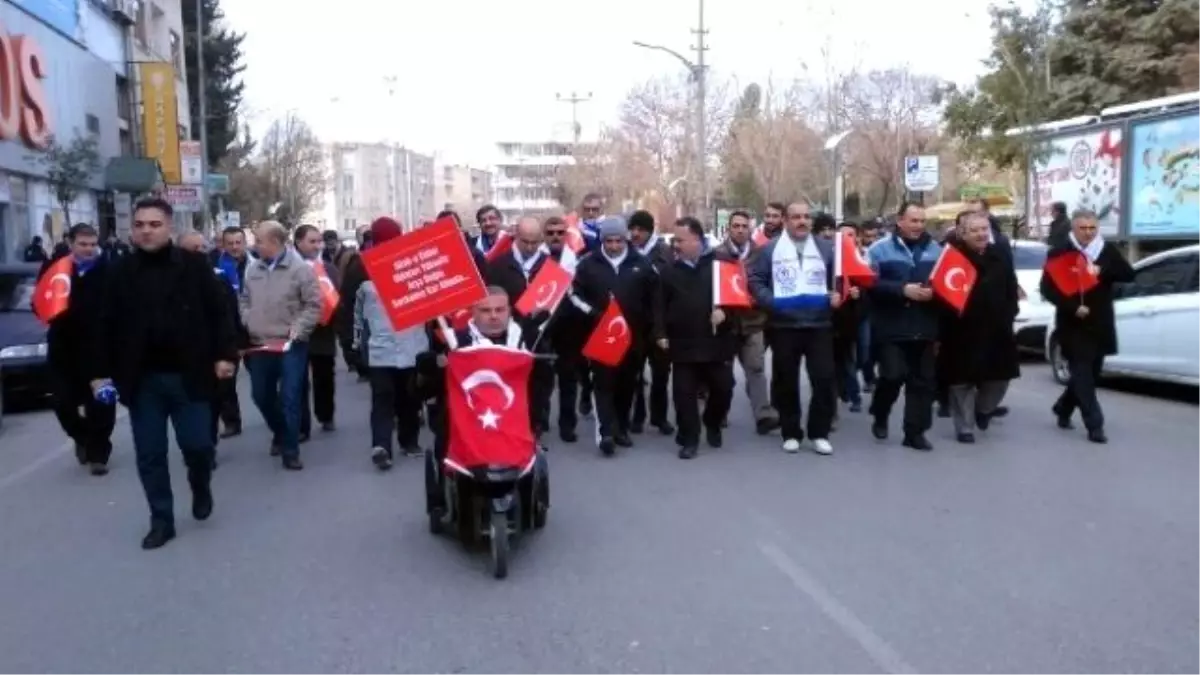 Adıyaman\'da, Sarıkamış Yürüyüşü