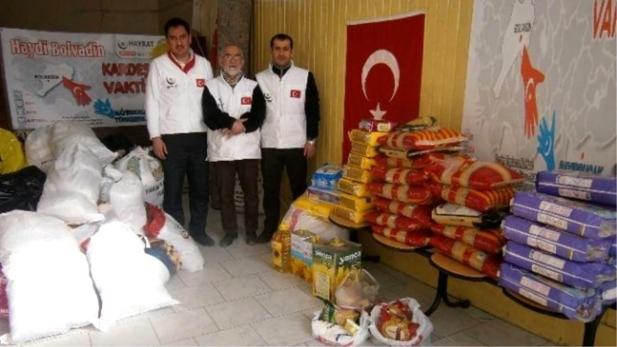 Bolvadin\'de "Bayırbucak Türkmenleri" İçin Yardım Kampanyası Başlatıldı