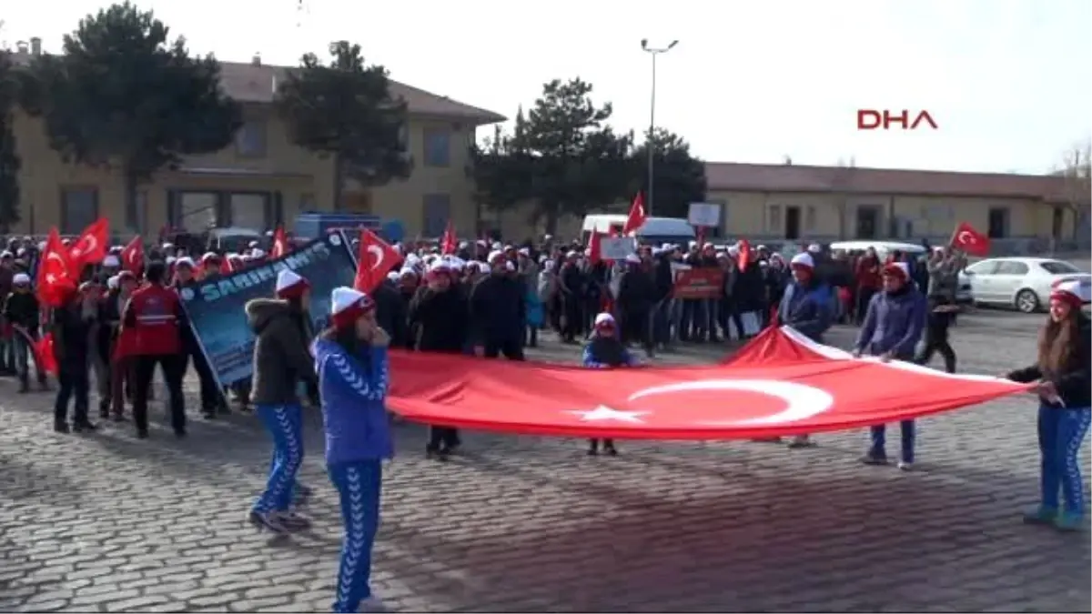 Elazığ Sarıkamış Şehitleri İçin Yürüdüler