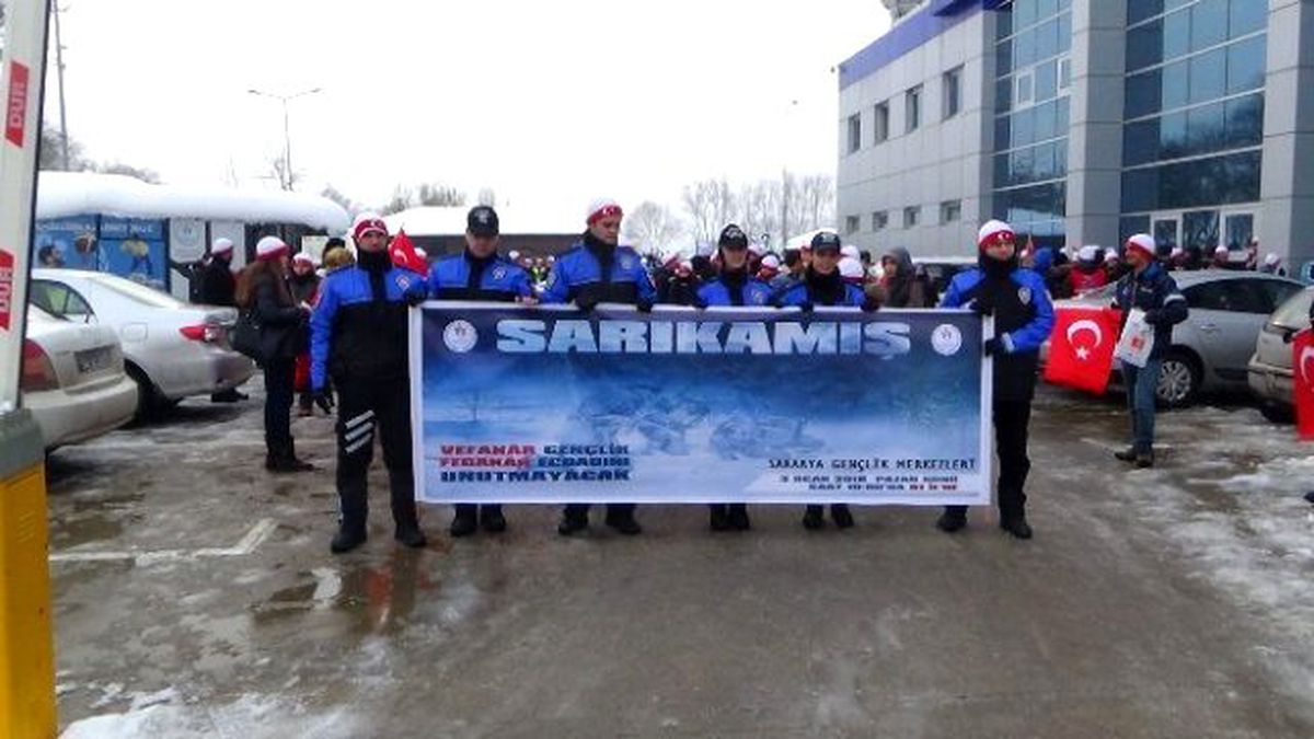 Sakarya Sarıkamış Şehitleri İçin Yürüdü