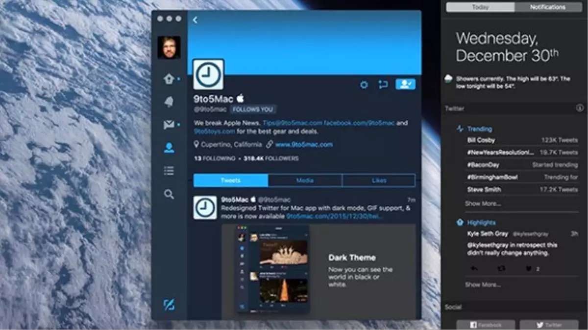 Twitter\'ın Mac Uygulaması Güncellendi!