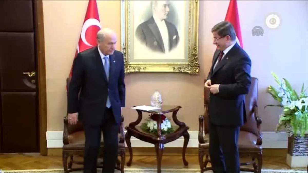 Davutoğlu-Bahçeli Görüşmesi (2)