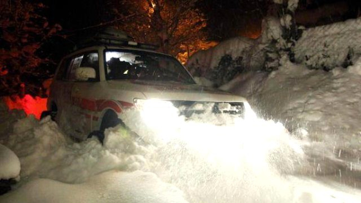 Emekli Madenci, Paletli Ambulansla 4 Saatte Hastaneye Kaldırıldı