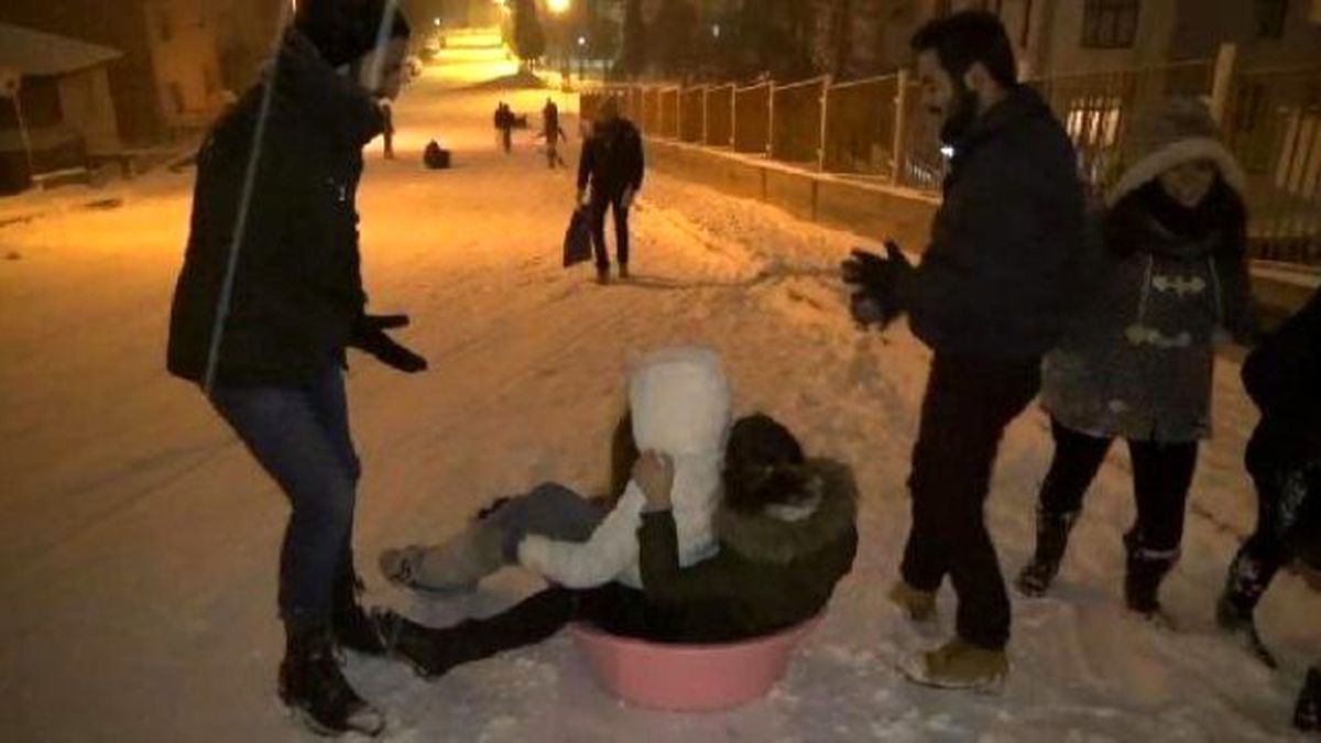 Üniversitelilerin, Kar Keyfi
