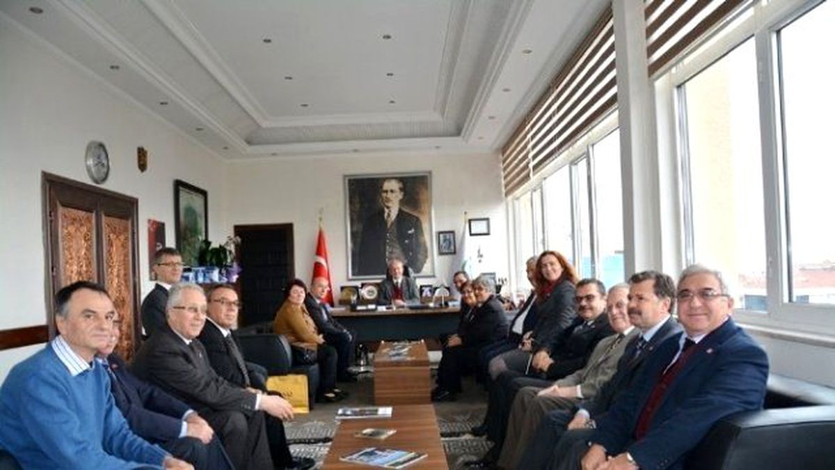 CHP İl Başkanı Ökten\'den Başkan Albayrak\'a Ziyaret