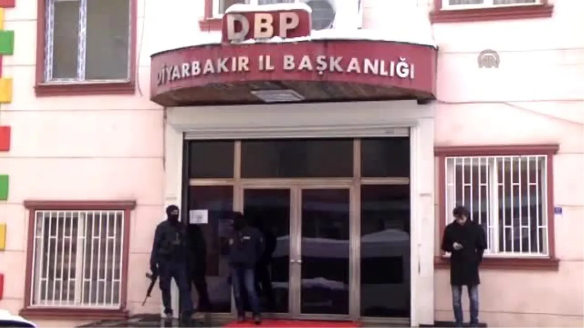 Dbp İl Başkanlığı\'nda Arama