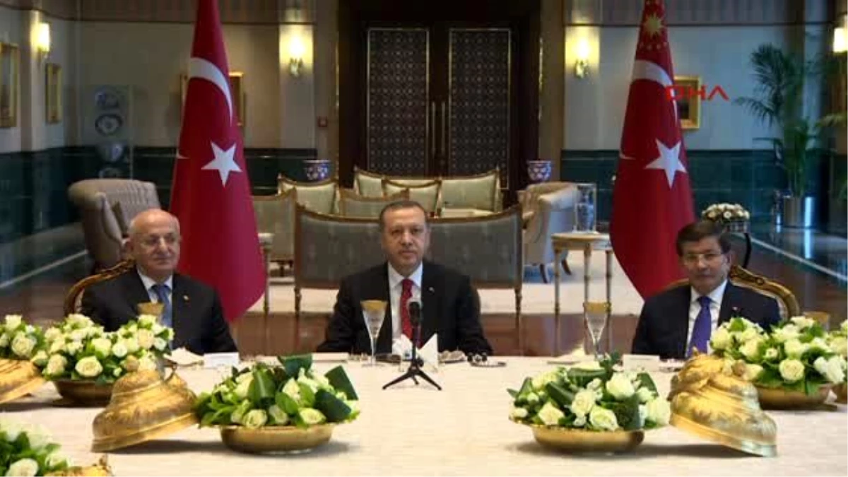 Erdoğan Yasama, Yürütme ve Yargı Organlarının Başkanlarıyla Bir Araya Geldi