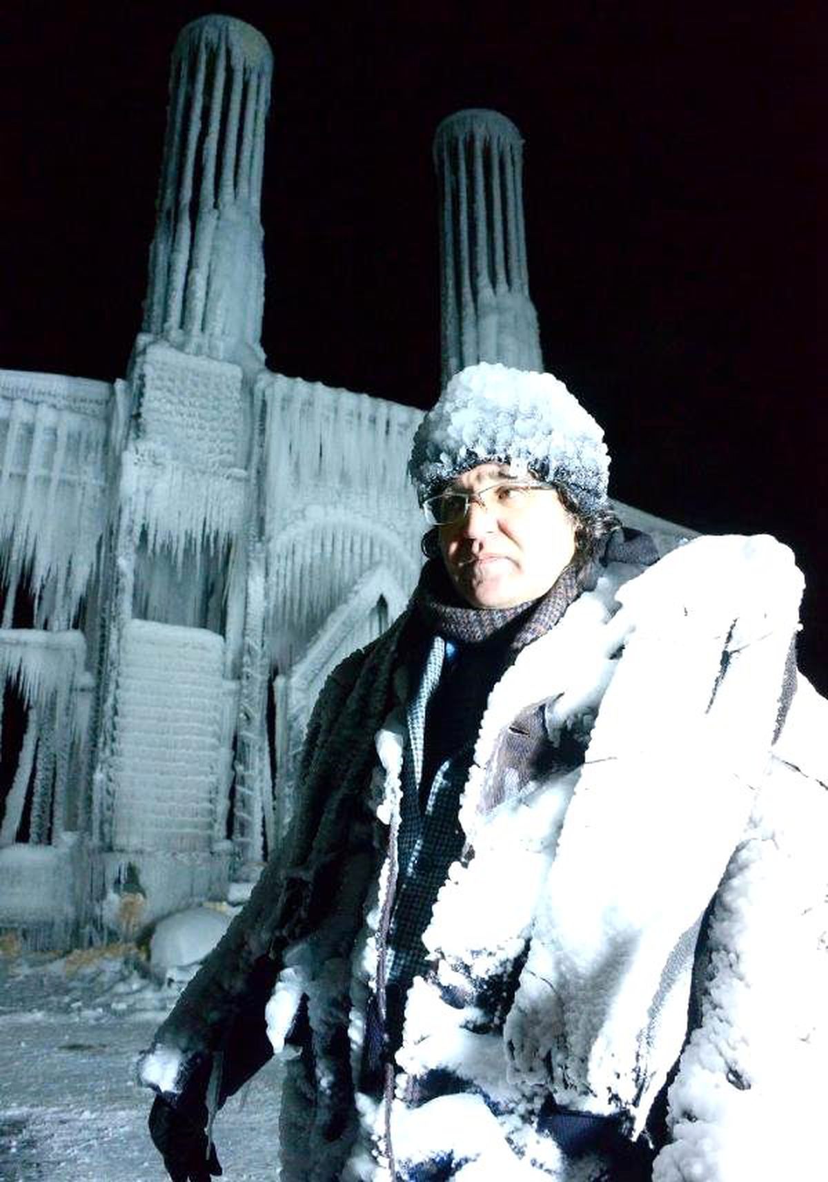 Erzurum\'da Buz ve Ateş Şov