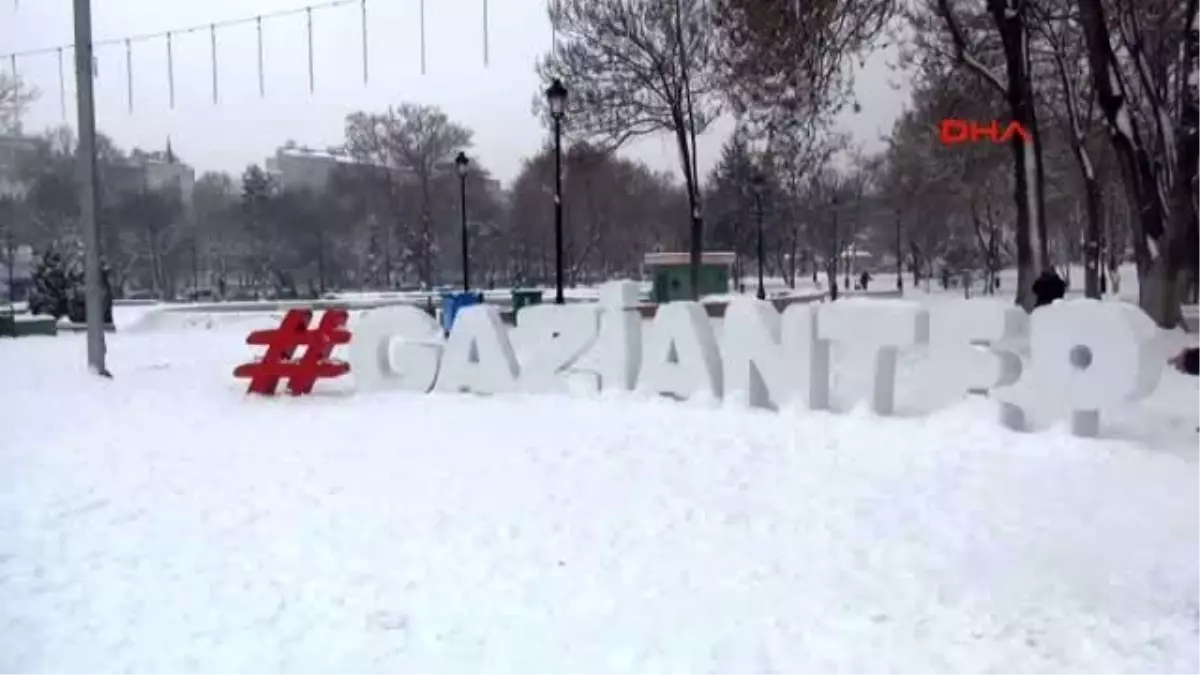 Gaziantep Beyaza Büründü