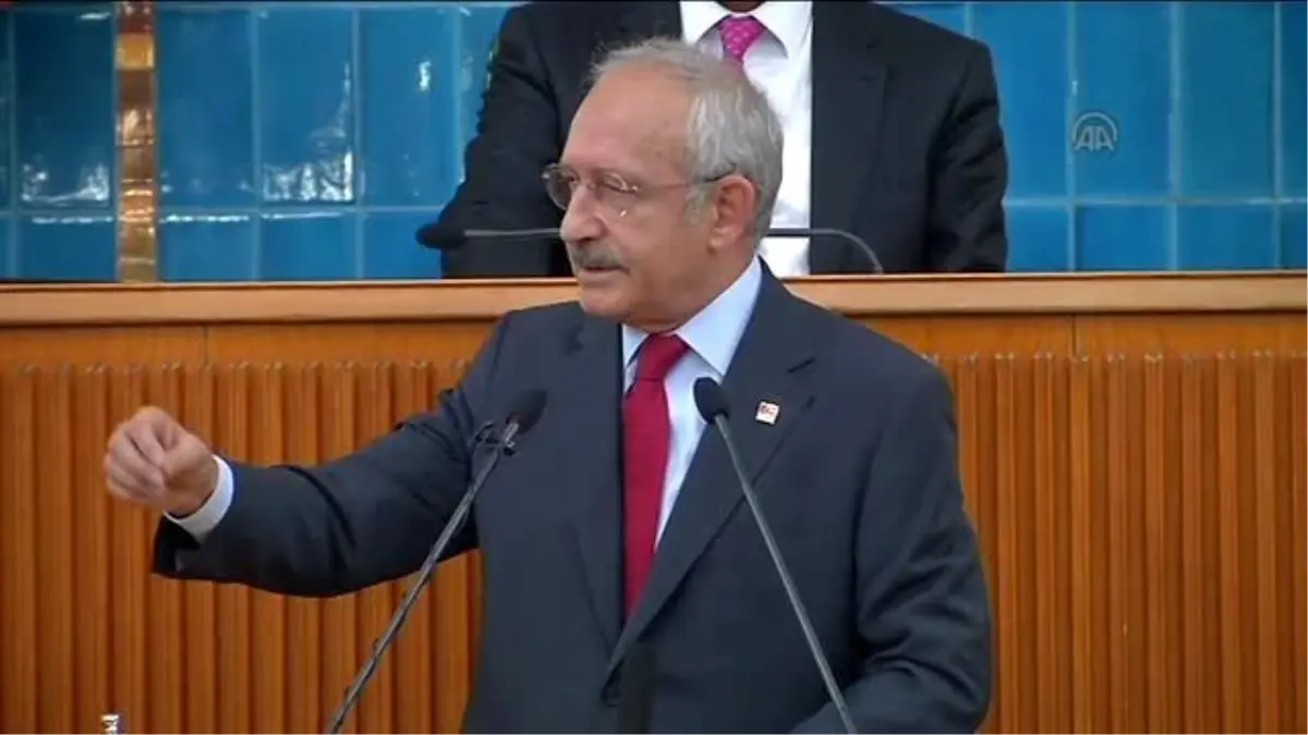 Kılıçdaroğlu: "Kürsü Dokunulmazlığı Hariç Dokunulmazlıklar Kalksın"