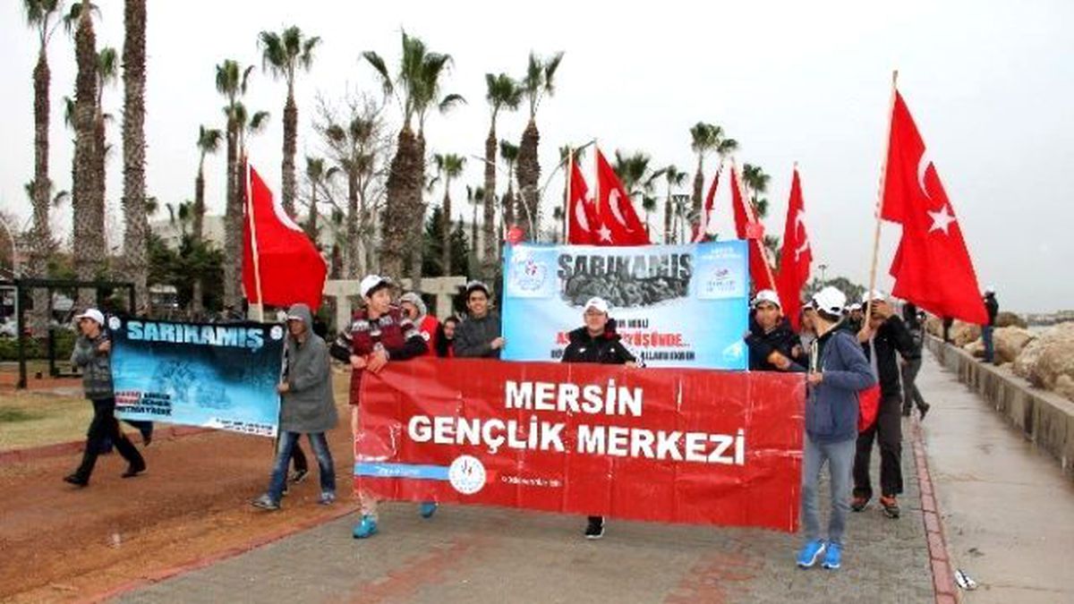 Mersinli Gençler Sarıkamış Şehitlerini Unutmadı