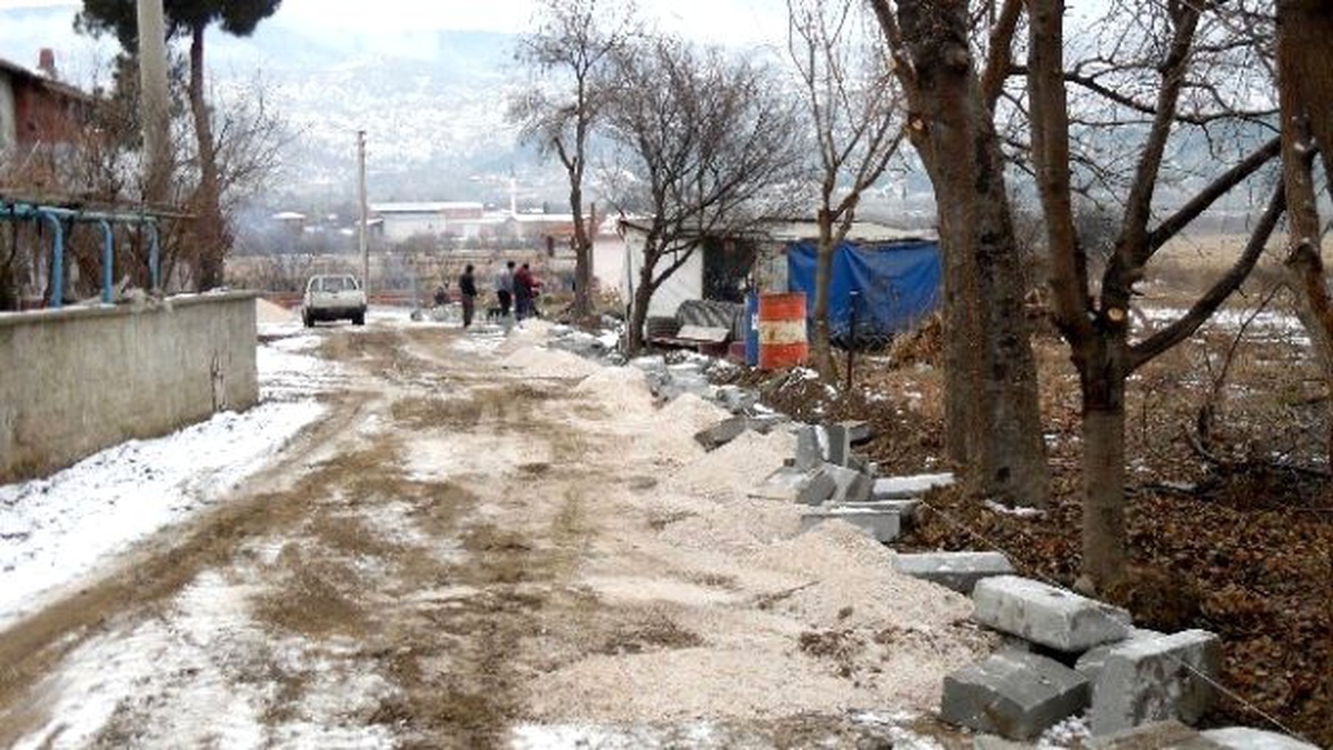 Osmancık\'ta Parke Taşı Çalışmaları