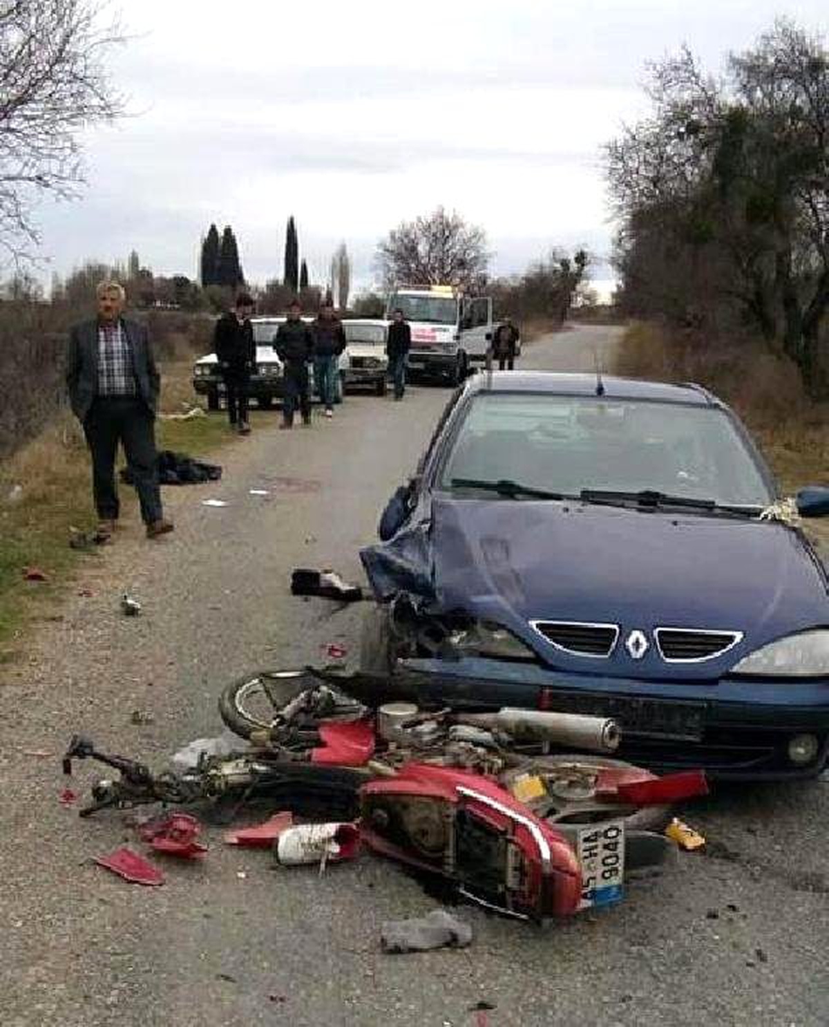 Otomobille Çarpışan Motosikletteki 2 Kişi Öldü