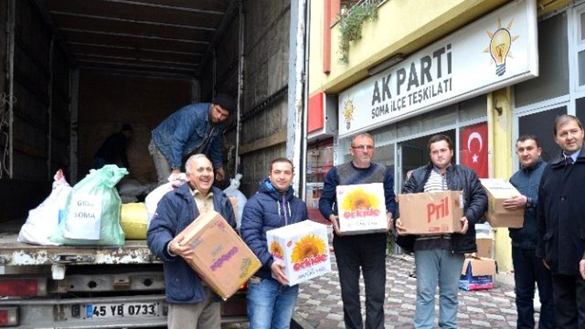 Soma\'dan Bayır-bucak\'taki Türkmenlere Yardım