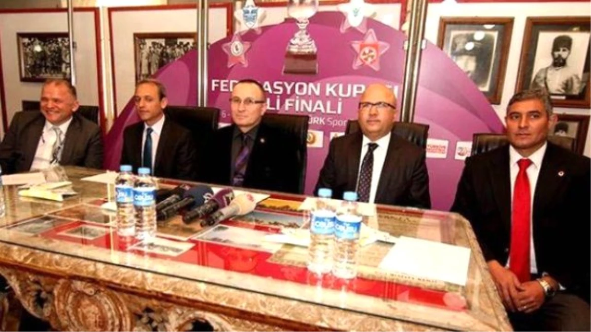 Tkbl Federasyon Kupası Basın Toplantısı Afyon\'da Gerçekleştirildi