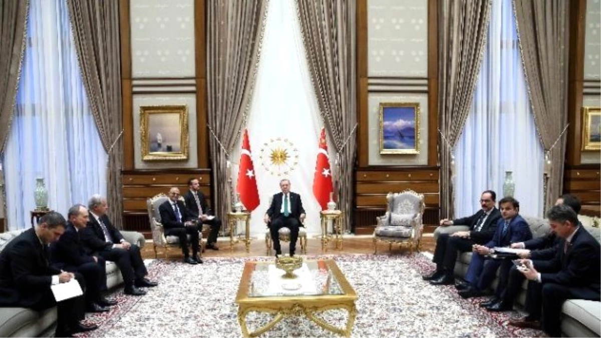 Cumhurbaşkanı Erdoğan, Mıcrosoft Ceo\'su Nadella\'yı Kabul Etti