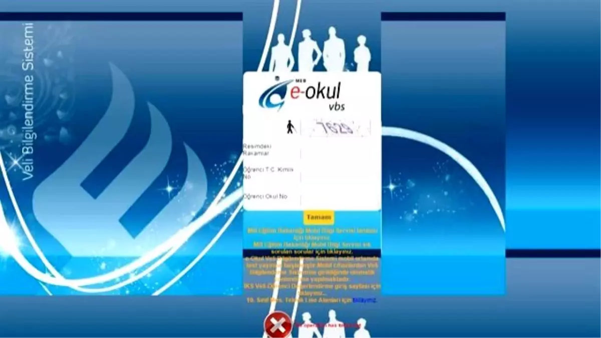 E Okul TEOG sonuçları (e-okul.meb.gov.tr)