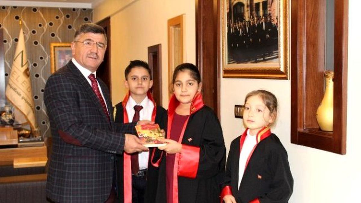 Geleceğin Hakim ve Savcılarından Başkan Akdoğan\'a Ziyaret